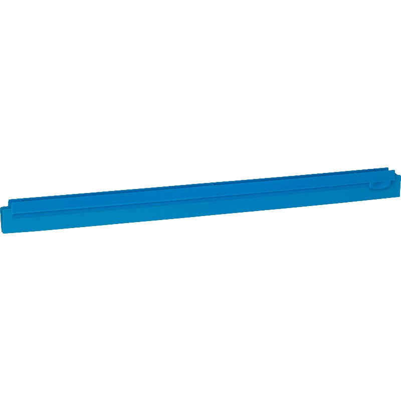 Vikan® Cassette de remplacement pour raclette à double lame 2C - Caouchouc - Bleu  - 60cm
